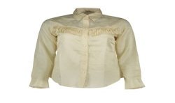 GANT CAMICIA MANICHE LUNGHE DONNA BEIGE
