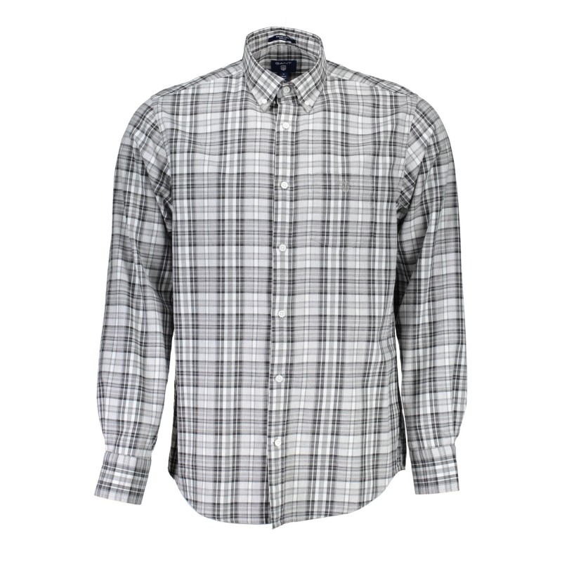 GANT CAMICIA MANICHE LUNGHE UOMO GRIGIO GANT CAMICIA MANICHE LUNGHE UOMO GRIGIO