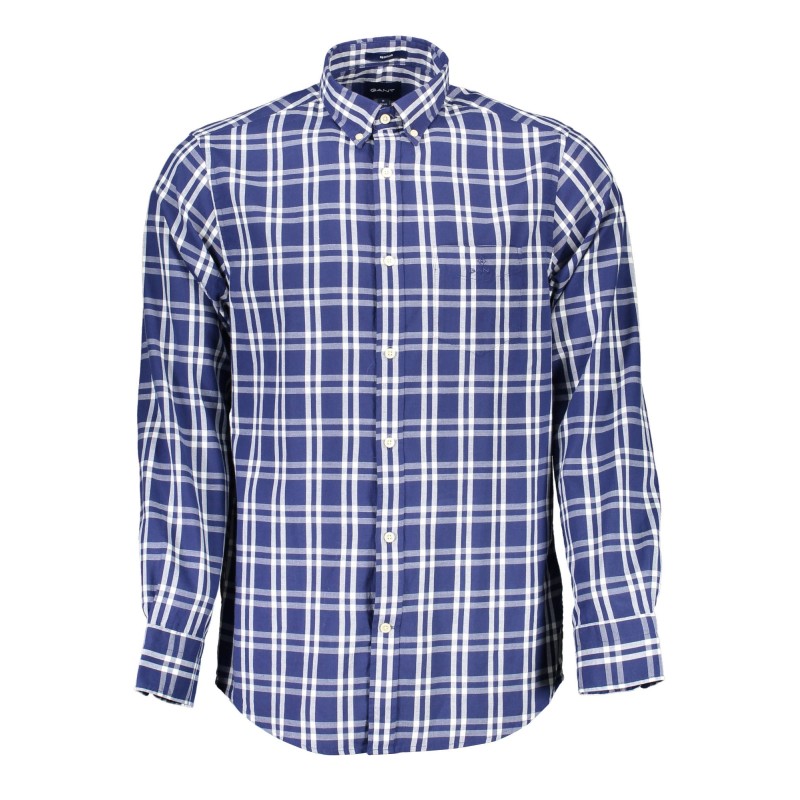 GANT CAMICIA MANICHE LUNGHE UOMO BLU GANT CAMICIA MANICHE LUNGHE UOMO BLU