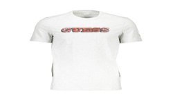 GUESS JEANS T-SHIRT MANICHE CORTE UOMO GRIGIO