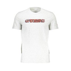 GUESS JEANS T-SHIRT MANICHE CORTE UOMO GRIGIO