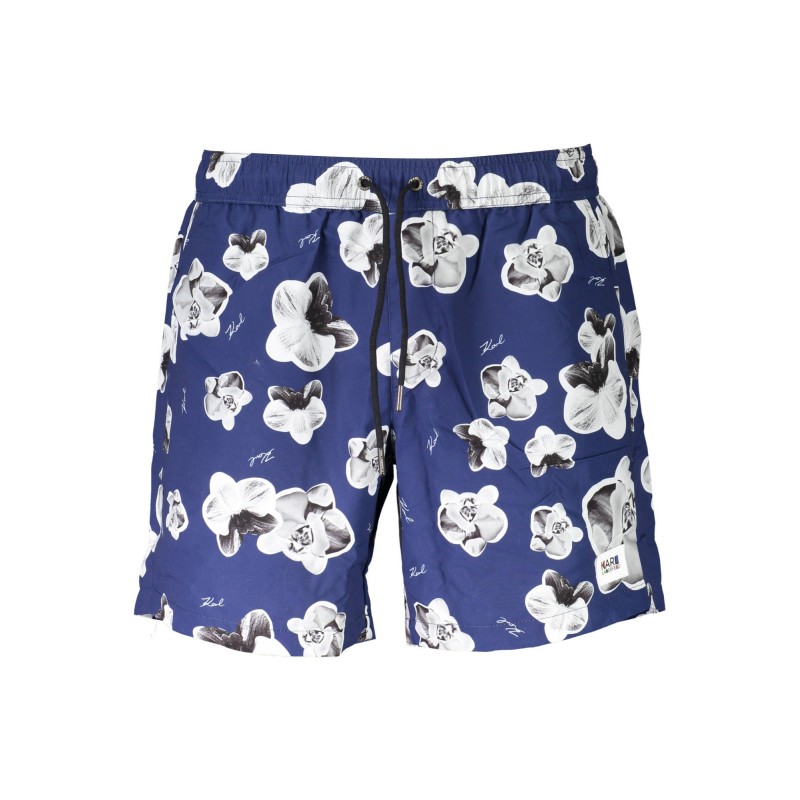 KARL LAGERFELD BEACHWEAR COSTUME PARTE SOTTO UOMO BLU KARL LAGERFELD BEACHWEAR COSTUME PARTE SOTTO UOMO BLU