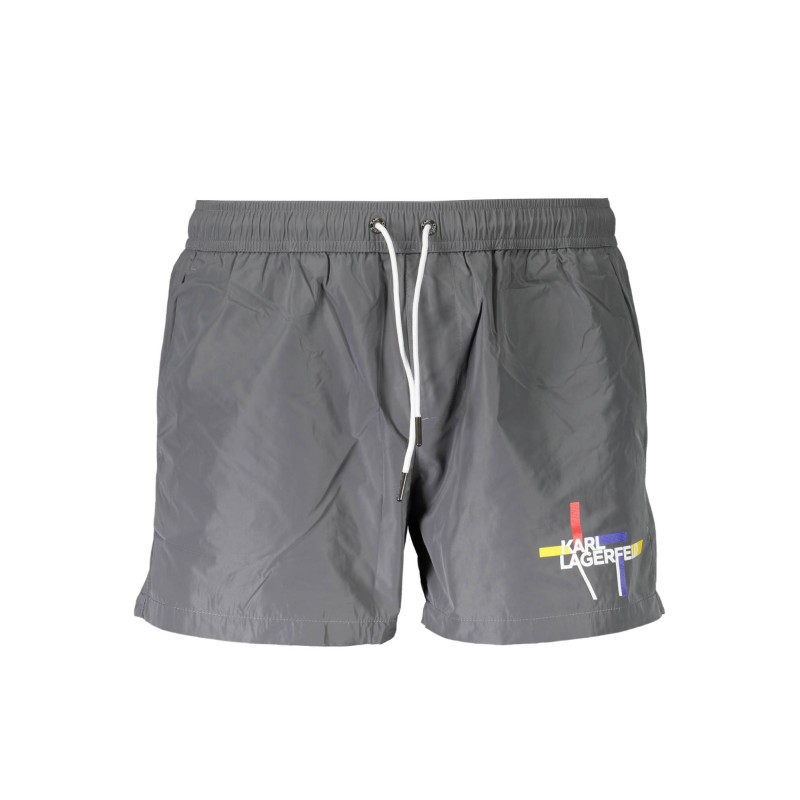 KARL LAGERFELD BEACHWEAR COSTUME PARTE SOTTO UOMO GRIGIO KARL LAGERFELD BEACHWEAR COSTUME PARTE SOTTO UOMO GRIGIO