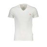 GUESS JEANS T-SHIRT MANICHE CORTE UOMO BIANCO