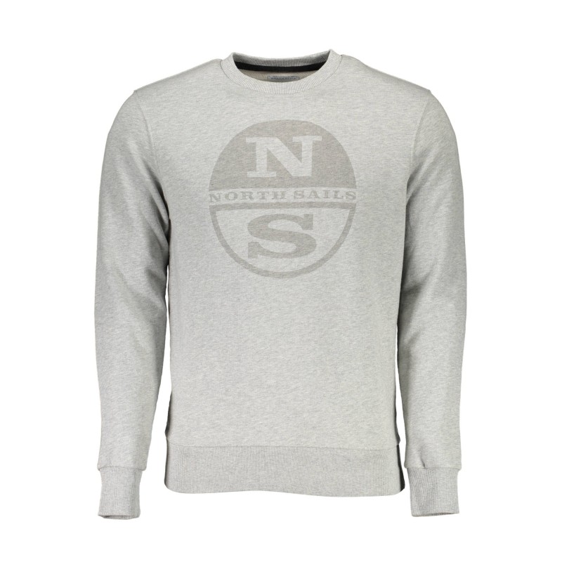 NORTH SAILS FELPA SENZA ZIP UOMO GRIGIO NORTH SAILS FELPA SENZA ZIP UOMO GRIGIO
