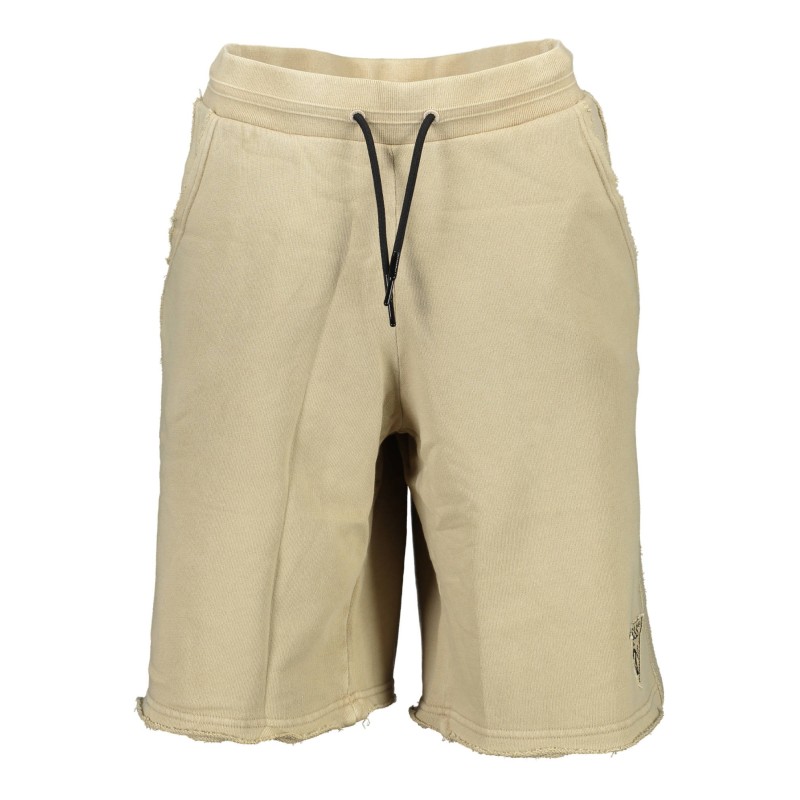 GUESS JEANS PANTALONE BERMUDA UOMO BEIGE GUESS JEANS PANTALONE BERMUDA UOMO BEIGE