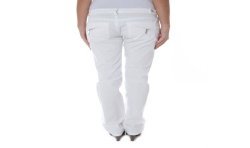 PHARD PANTALONE DONNA BIANCO