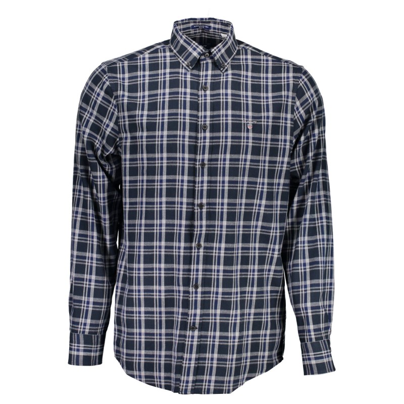 GANT CAMICIA MANICHE LUNGHE UOMO BLU GANT CAMICIA MANICHE LUNGHE UOMO BLU