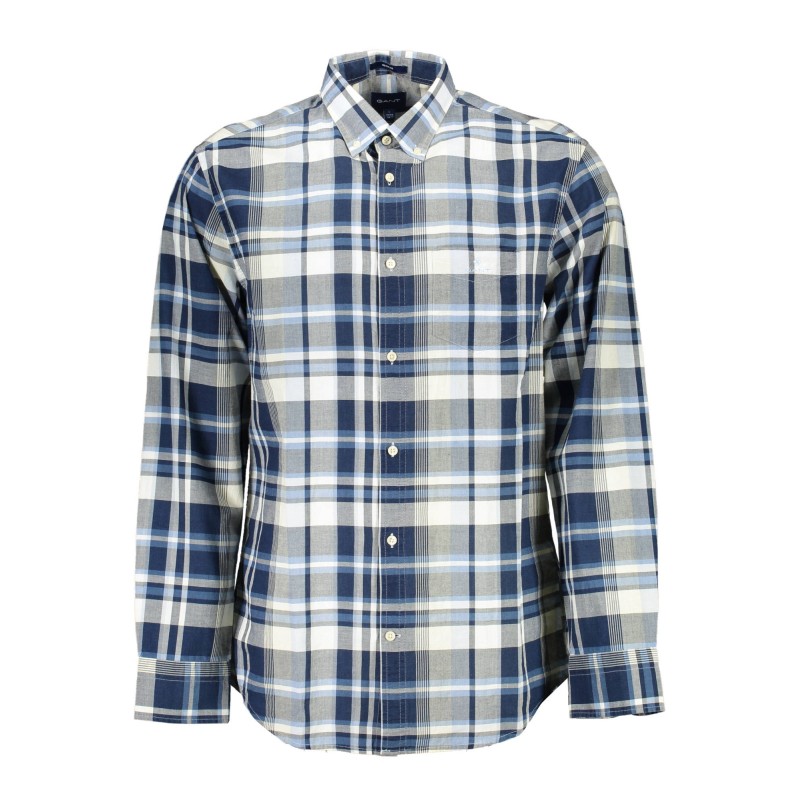 GANT CAMICIA MANICHE LUNGHE UOMO BLU GANT CAMICIA MANICHE LUNGHE UOMO BLU