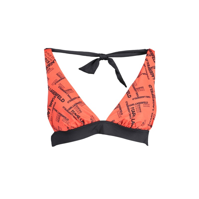KARL LAGERFELD BEACHWEAR COSTUME PARTE SOPRA DONNA ROSSO KARL LAGERFELD BEACHWEAR COSTUME PARTE SOPRA DONNA ROSSO