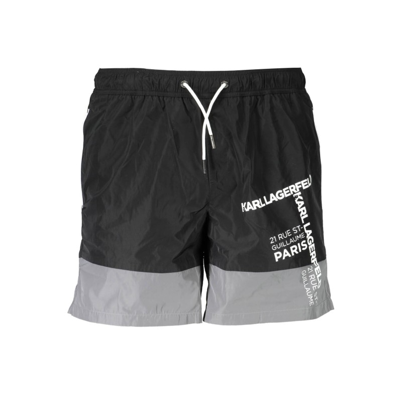KARL LAGERFELD BEACHWEAR COSTUME PARTE SOTTO UOMO NERO KARL LAGERFELD BEACHWEAR COSTUME PARTE SOTTO UOMO NERO