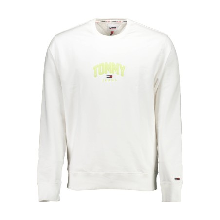 TOMMY HILFIGER FELPA SENZA ZIP UOMO BIANCO