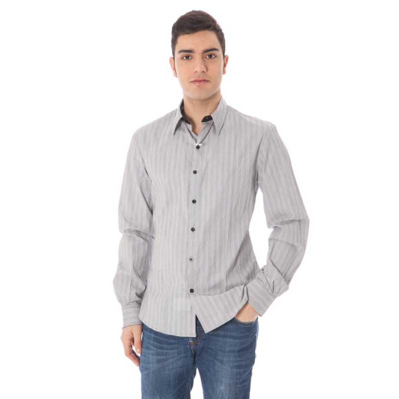 COSTUME NATIONAL CAMICIA MANICHE LUNGHE UOMO BIANCO COSTUME NATIONAL CAMICIA MANICHE LUNGHE UOMO BIANCO