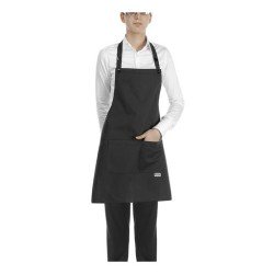 Falda Short Bip Apron - 65% Polyester - 35% Cotton - Black