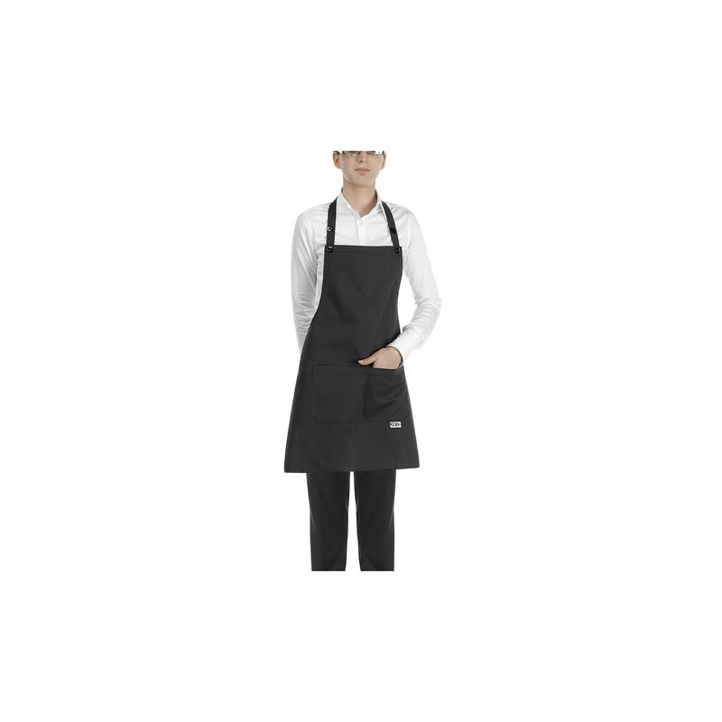 Falda Short Bip Apron - 65% Polyester - 35% Cotton - Black
