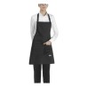 Falda Short Bip Apron - 65% Polyester - 35% Cotton - Black