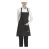 Falda Short Bip Apron - 65% Polyester - 35% Cotton - Black
