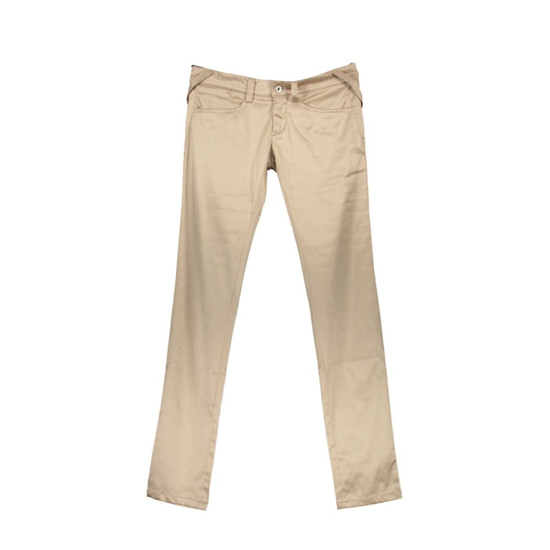 YES ZEE PANTALONE DONNA BEIGE YES ZEE PANTALONE DONNA BEIGE