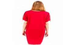 LOVE MOSCHINO ABITO CORTO DONNA ROSSO