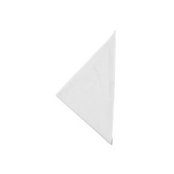 Fazzoletti neck - 80% Polyester - 20% Cotton - White