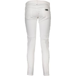 JUST CAVALLI PANTALONE DONNA BIANCO