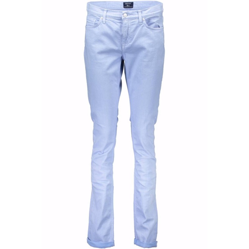 GANT PANTALONE DONNA AZZURRO GANT PANTALONE DONNA AZZURRO