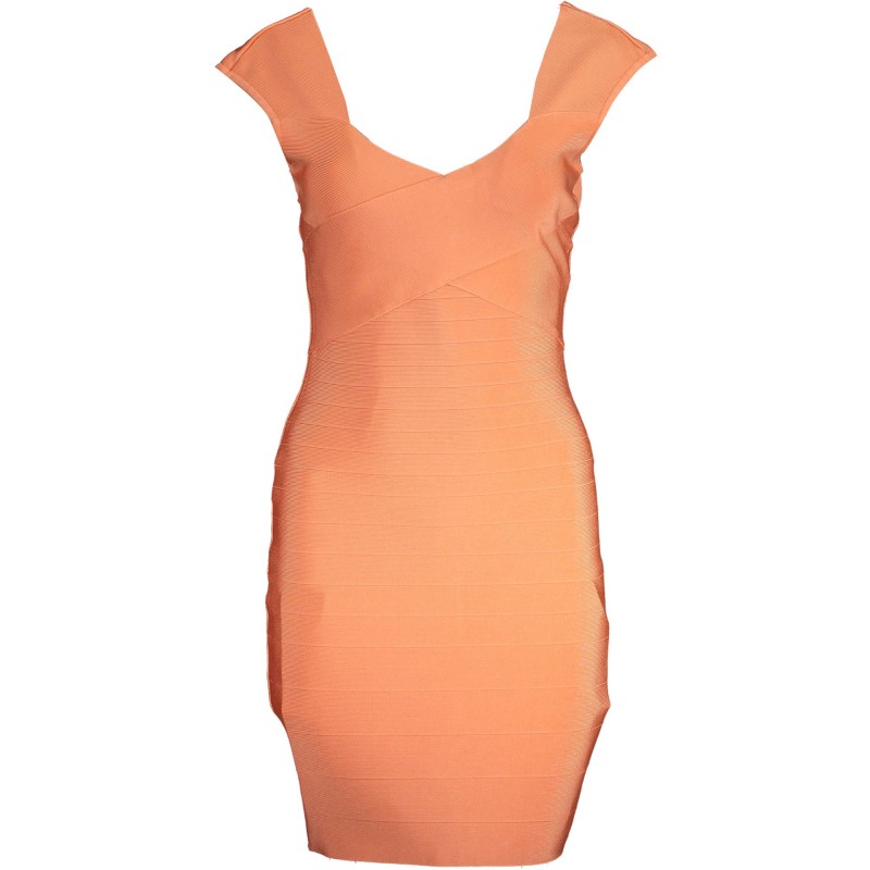 GUESS MARCIANO ABITO CORTO DONNA ARANCIO GUESS MARCIANO ABITO CORTO DONNA ARANCIO