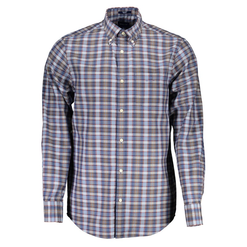GANT CAMICIA MANICHE LUNGHE UOMO BLU GANT CAMICIA MANICHE LUNGHE UOMO BLU
