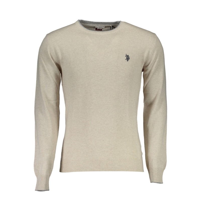 U.S. POLO MAGLIONE UOMO BEIGE U.S. POLO MAGLIONE UOMO BEIGE
