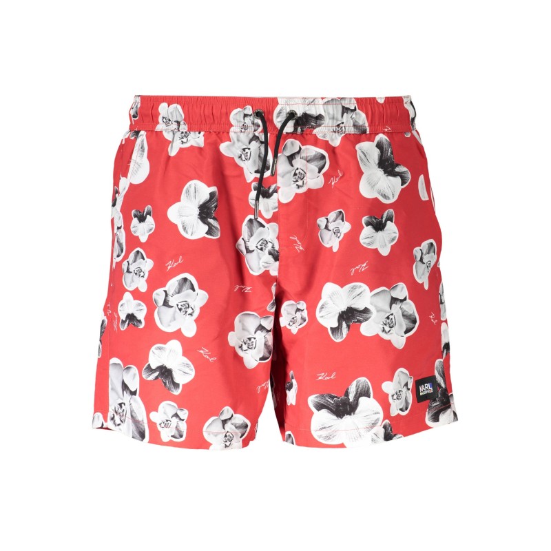 KARL LAGERFELD BEACHWEAR COSTUME PARTE SOTTO UOMO ROSSO KARL LAGERFELD BEACHWEAR COSTUME PARTE SOTTO UOMO ROSSO