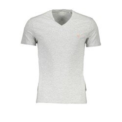GUESS JEANS T-SHIRT MANICHE CORTE UOMO GRIGIO