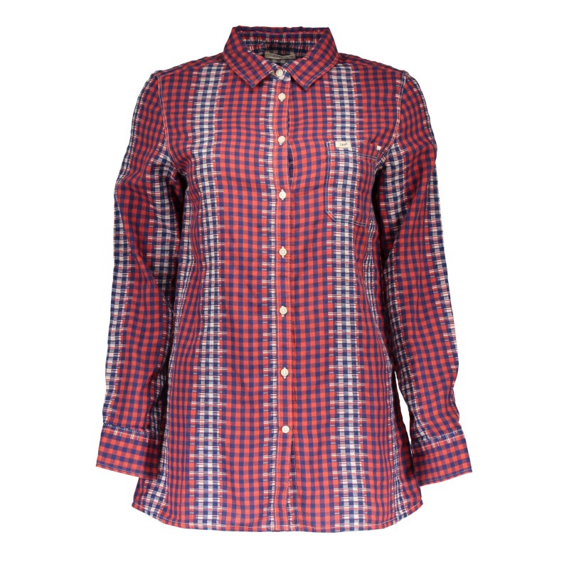 LEE CAMICIA MANICHE LUNGHE UOMO ROSSO LEE CAMICIA MANICHE LUNGHE UOMO ROSSO