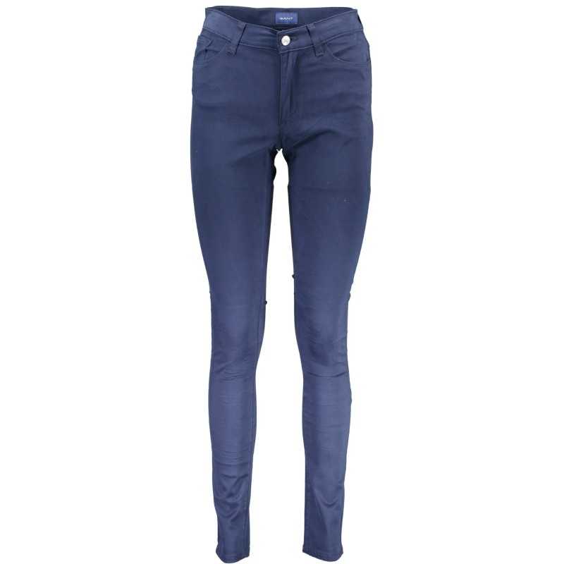 GANT PANTALONE DONNA BLU GANT PANTALONE DONNA BLU