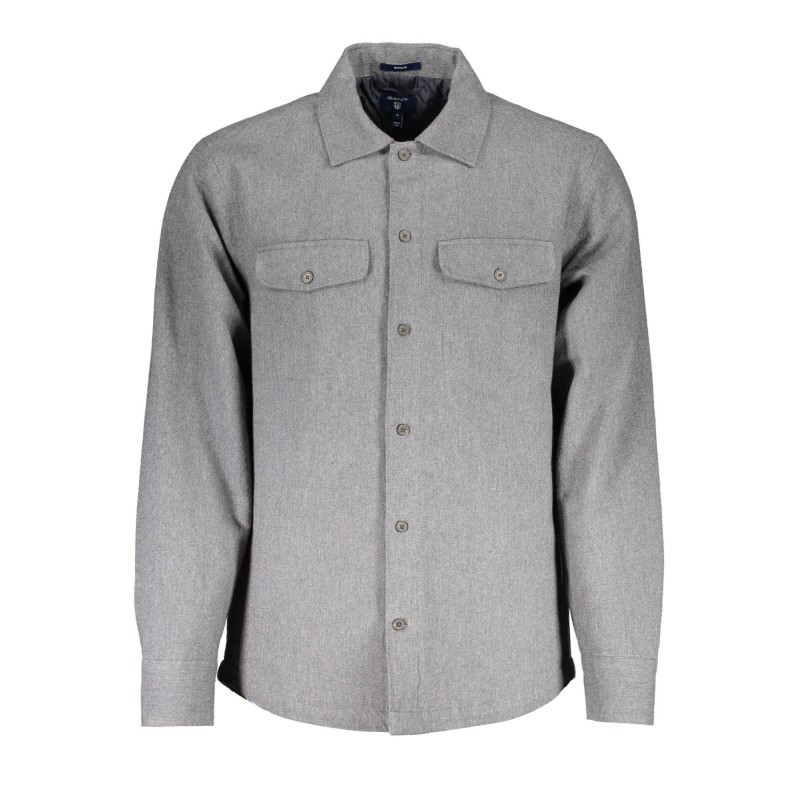 GANT CAMICIA MANICHE LUNGHE UOMO GRIGIO GANT CAMICIA MANICHE LUNGHE UOMO GRIGIO