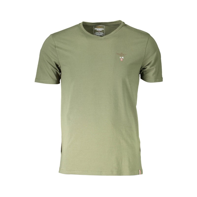 AERONAUTICA MILITARE T-SHIRT ESTERNABILE UOMO VERDE AERONAUTICA MILITARE T-SHIRT ESTERNABILE UOMO VERDE