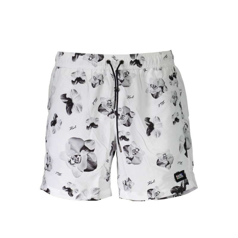 KARL LAGERFELD BEACHWEAR COSTUME PARTE SOTTO UOMO BIANCO KARL LAGERFELD BEACHWEAR COSTUME PARTE SOTTO UOMO BIANCO
