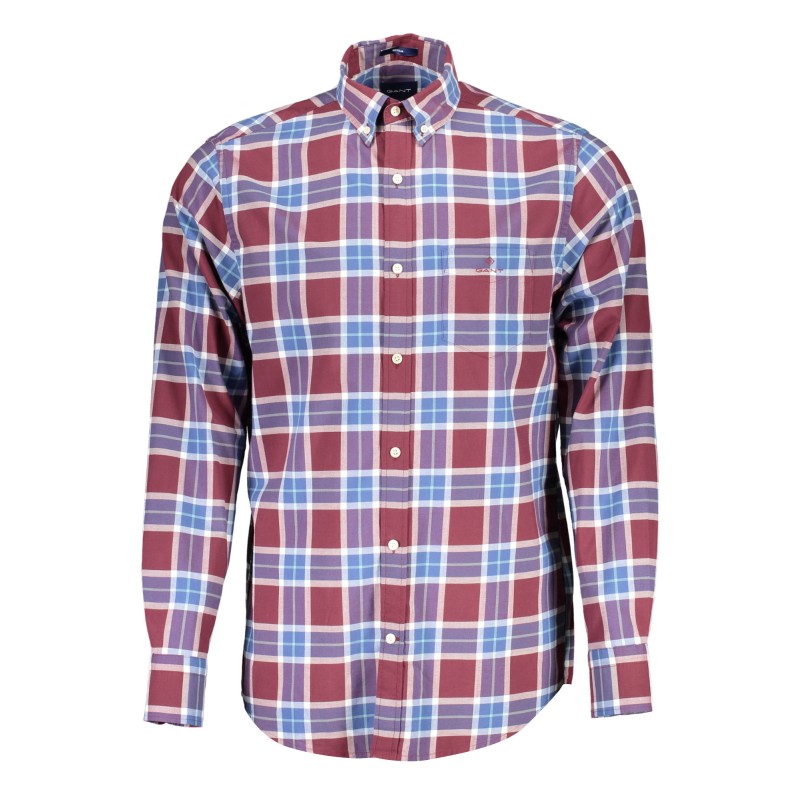 GANT CAMICIA MANICHE LUNGHE UOMO VIOLA