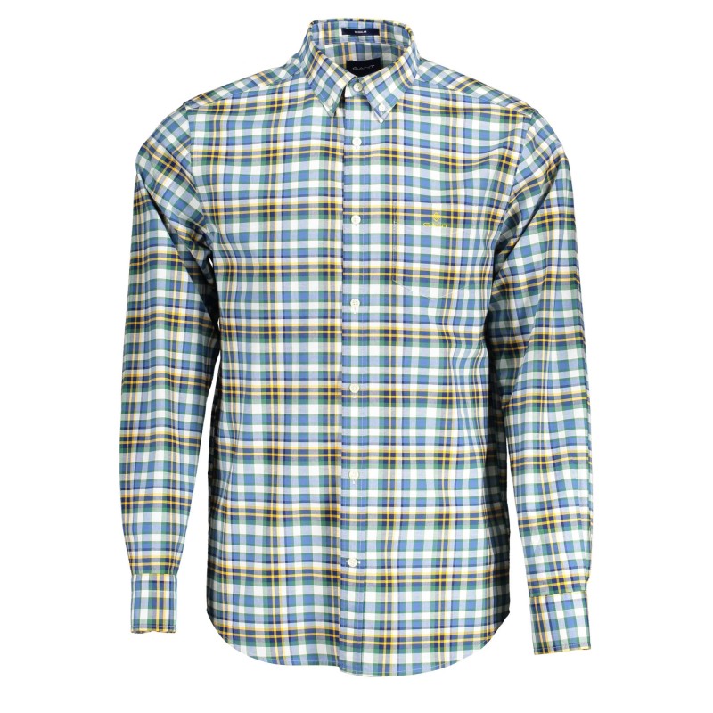 GANT CAMICIA MANICHE LUNGHE UOMO BLU GANT CAMICIA MANICHE LUNGHE UOMO BLU
