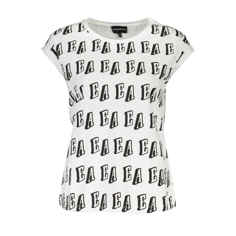 EMPORIO ARMANI T-SHIRT SENZA MANICHE DONNA BIANCO EMPORIO ARMANI T-SHIRT SENZA MANICHE DONNA BIANCO