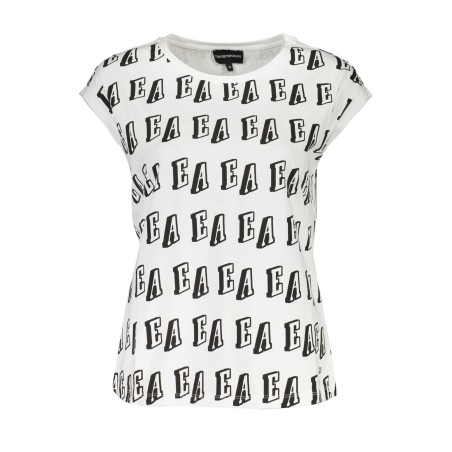 EMPORIO ARMANI T-SHIRT SENZA MANICHE DONNA BIANCO