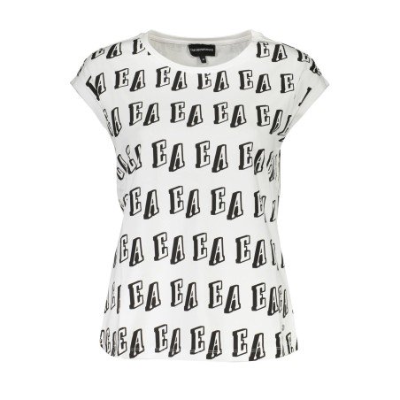 EMPORIO ARMANI T-SHIRT SENZA MANICHE DONNA BIANCO