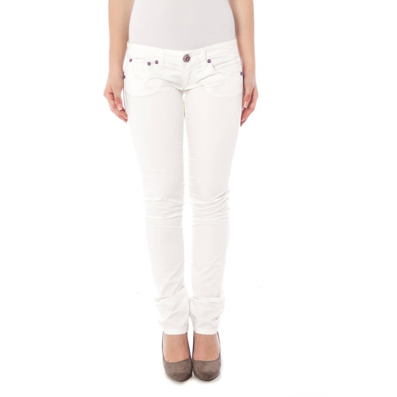 CLINK PANTALONE DONNA BIANCO CLINK PANTALONE DONNA BIANCO