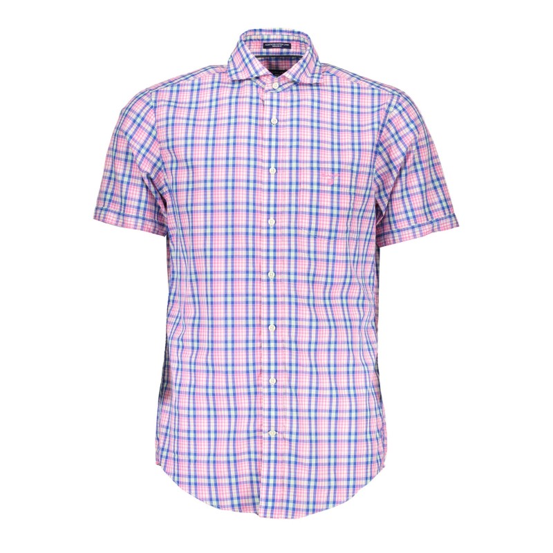 GANT CAMICIA MANICHE CORTE UOMO ROSA GANT CAMICIA MANICHE CORTE UOMO ROSA