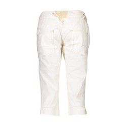 MURPHY&NYE PANTALONE BERMUDA DONNA BIANCO