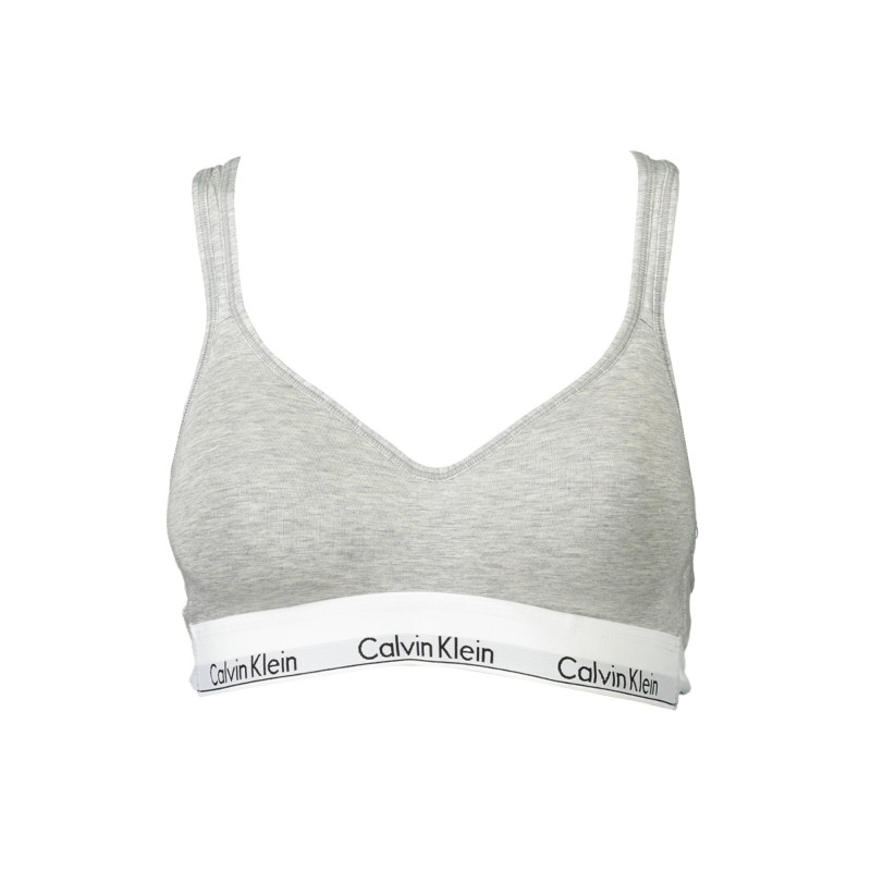 CALVIN KLEIN REGGISENO A BALCONCINO DONNA GRIGIO CALVIN KLEIN REGGISENO A BALCONCINO DONNA GRIGIO