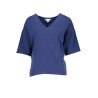 GANT T-SHIRT MANICHE CORTE DONNA BLU