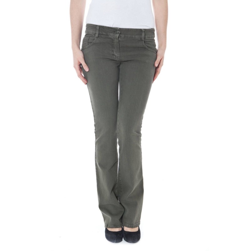 DENNY ROSE PANTALONE DONNA VERDE DENNY ROSE PANTALONE DONNA VERDE