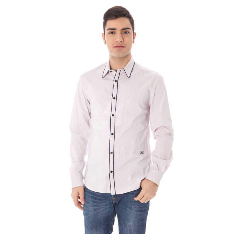 COSTUME NATIONAL CAMICIA MANICHE LUNGHE UOMO ROSA COSTUME NATIONAL CAMICIA MANICHE LUNGHE UOMO ROSA