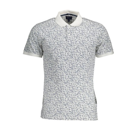 GANT POLO MANICHE CORTE UOMO BIANCO