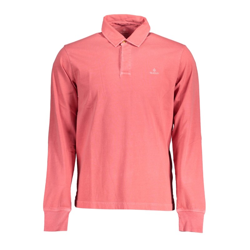 GANT POLO MANICHE LUNGHE UOMO ROSSO GANT POLO MANICHE LUNGHE UOMO ROSSO